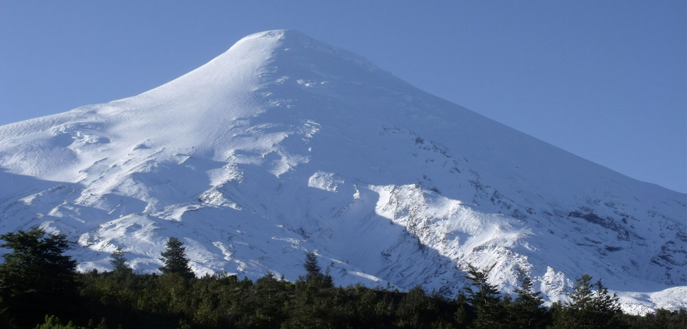 Petrohué waterfalls and Osorno Volcano - 1