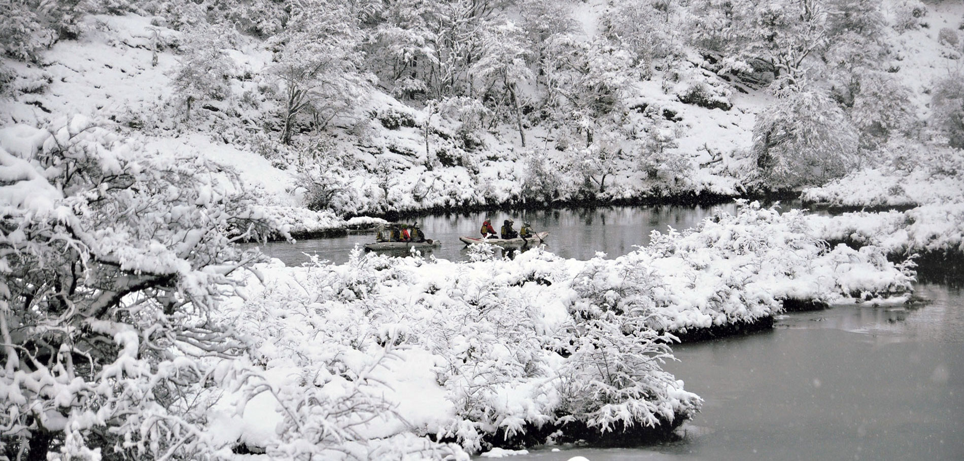 Trekking and Canoeing Winter - 1